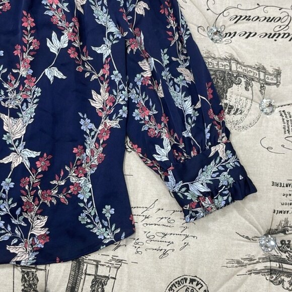 BCBGMAXAZRIA Floral-Print Blouse - Picture 5 of 14